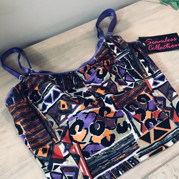 5/$50🌱 New Small Womens African Crop Top African Blouse  Resort Wear - Picture 1 of 6